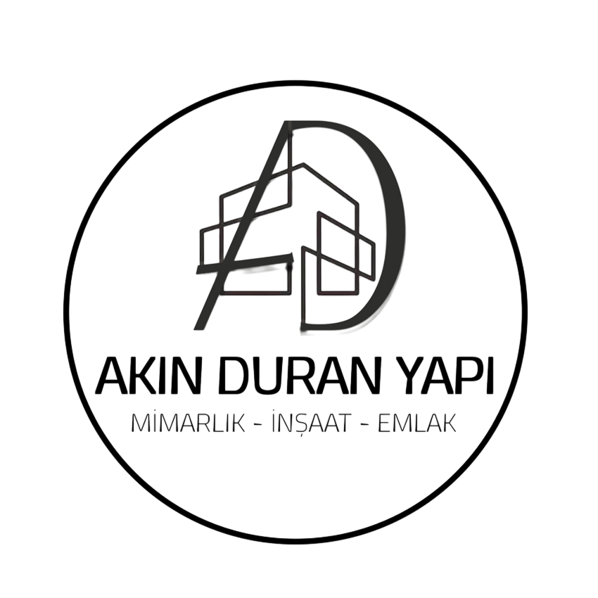 Akın Duran Yapı Siyah Logo